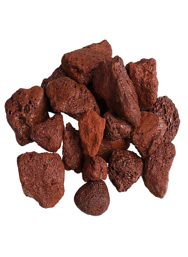 BCQLI 400g Sphere Bio-Filter Media for Marine and Freshwater Aquariums, Red Volcanic Rock - Image 1